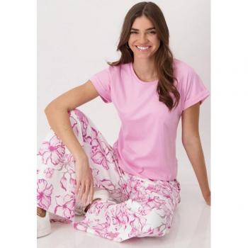 Monari T-Shirt mit funkelnden Schulterakzenten