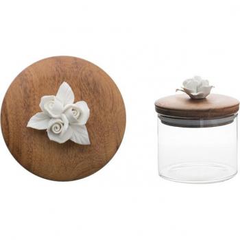 Sealed Nordic Ceramic Jar – Decorative Coffee Bean Container