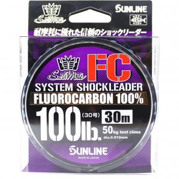 Sunline Líder de Fluorocarbono 30m 100lb (9253)