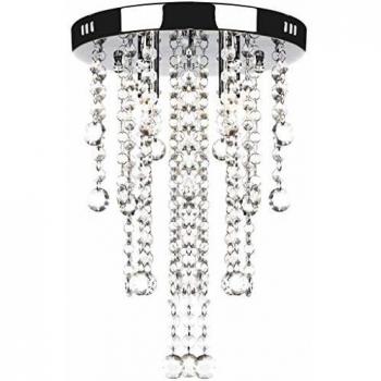 Crystal Bead Ceiling Fixture