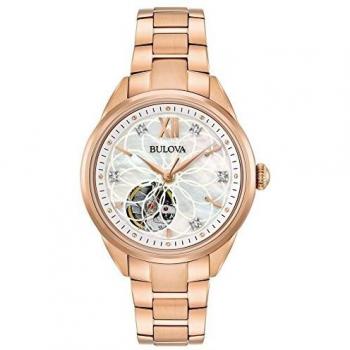 Bulova Ladies Automatic Stainless Steel Watch
