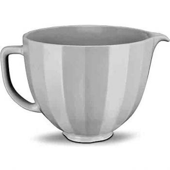 KitchenAid 4.8L White Ceramic Bowl