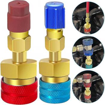 Connecteurs R1234yf Manifold AC Gauge Haut/Bas Set