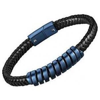 Reloj de Pulsera Lotus Negro y Azul Hombre Outlet