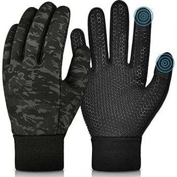 Kinder Outdoor Handschuhe Winter – Dicke, Winddichte, Touchscreen-Funktion, für 6–12 Jahre