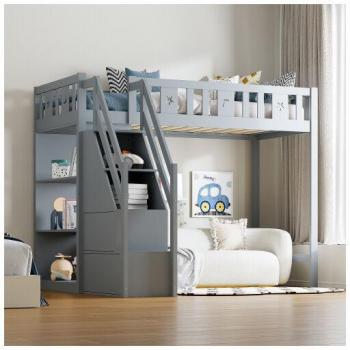 Struttura Letto a Castello 90x200 cm per Bambini