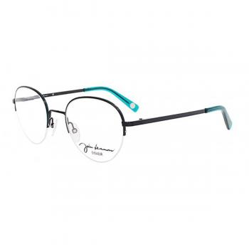 JO186NG-M John Lennon Men's Eyeglasses in Black, Size 49, without Lenses