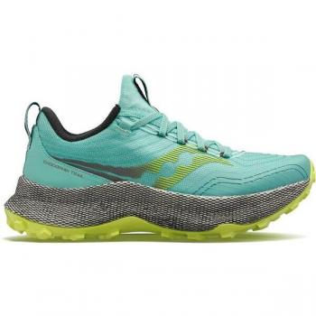 Saucony Endorphin Trail Verde per Donne – Scarpe da Trail (EUR 37,5 / US 6,5)