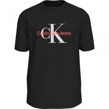 T-Shirt CK Jeans 100% Coton Régénératif Noir