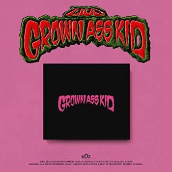 ZICO [Grown Ass Kid] 4th Mini Album Jewel Edition + Free Gift