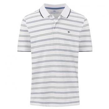 FYNCH-HATTON Herren Poloshirt Casual Fit in Weiß 4XL