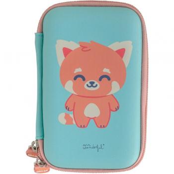 Funda para disco duro 2.5 diseño panda rojo Mr. Wonderful