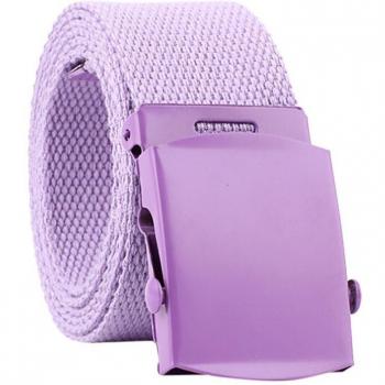 Alloy Buckle Automatic Nylon Belt for Men and Women