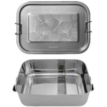 Box repas inox 800 ml Yummy Ginkgo – Design Écologique