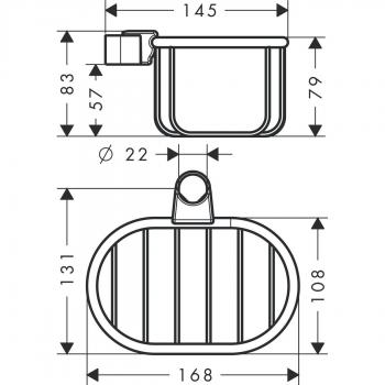 Accessoire de salle de bain Axor Montreux 42066820