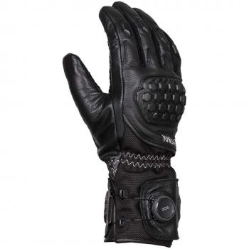Guanti da Moto Knox Zero 4 Nero 2XL con Protezione Idrica