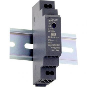 MEAN WELL DDR-15G-24 DC/DC-Wandler 24V 0.6A
