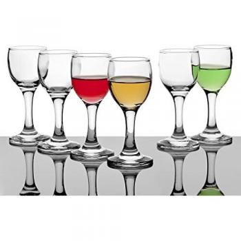 Pasabahce Kräuterlikör Gläser, 6er-Set, 60 ml