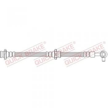 Remleiding voor motorfiets Quick Brake type 50745 links