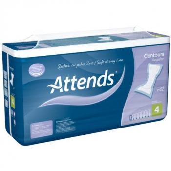 ATTENDS Konturen Regular 4 Packung 5x42 Teile