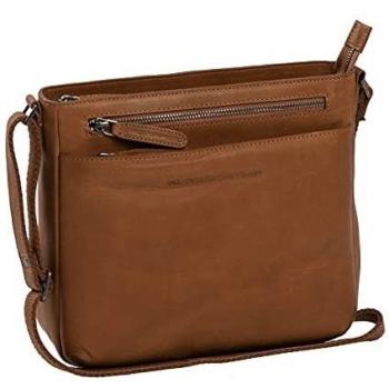 Chesterfield Classic Leather Shoulder Bag 27cm Brown