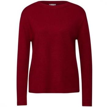 Street One Femme Sweat Rouge Débutant 40