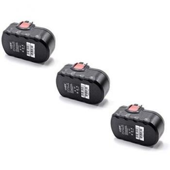 Batterie vhbw 3x NiMH 3000mAh pour Bosch 1688K-24