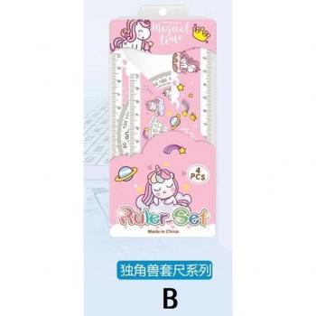Magical Unicorn Triangle Rulers Collection