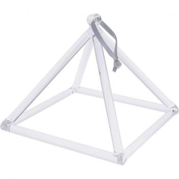 8 Clear Quartz Crystal Singing Pyramid Bowl