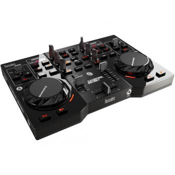 Hercules 4780730 Controlador de Música Negro con Memoria Interna