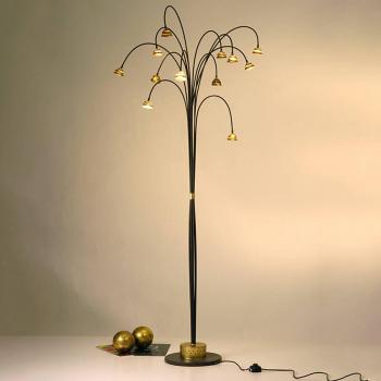 Lampe LED Holländer Fontaine Marrone Oro