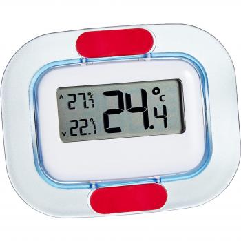 Termometro Digitale Frigo-Congelatore TFA Dostmann 30.1042 Display Max/Min Continuo