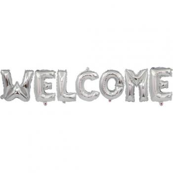 7pcs/set Foil Balloons Gold Silver Letters for Birthday & Wedding Decor