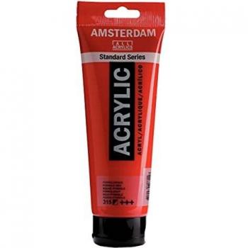 Amsterdam Acrylfarbe Tube Pyrrolrot 315