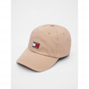 Tommy Hilfiger Gorra Tommy Jeans Heritage Flag beige