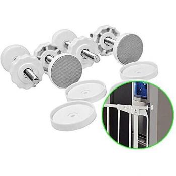Dreambaby Tension Bolt Kit for Pressure Gates – 4 Units – White – Model F956W