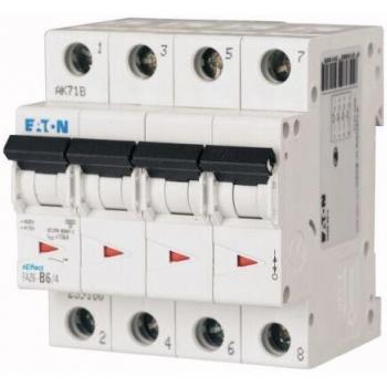 Møller 4P 10A Disjoncteur Eaton rail DIN