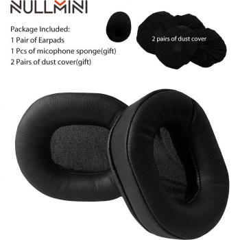 Almohadillas de espuma viscoelástica NullMini para Redragon H510 Zeus