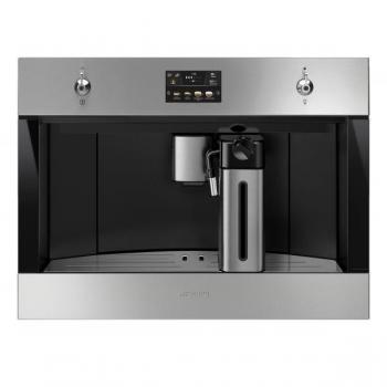 SMEG Kaffeevollautomat, Classici, Automatisch, Edelstahl