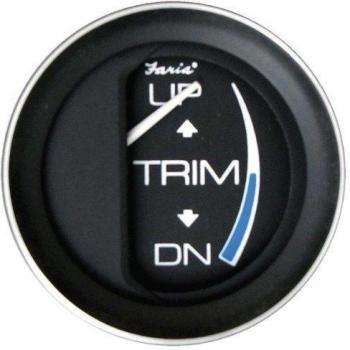 Faria 2-Inch Trim Gauge for Mariner