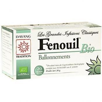 Infusion Fenouil Bio 20 sachets Dayang