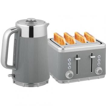 Rapid Boil & Toast Duo 1.7L 3000W by Homcom – Elegant Taupe