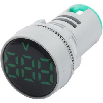 22mm Mini Round Voltmeter AC20-500V
