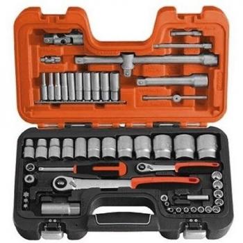 Coffret de douilles 1/4 et 1/2 56 pièces Stanley S560