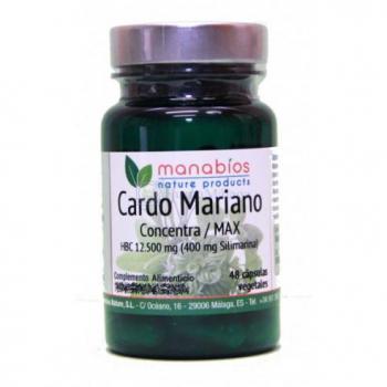 Cardo Mariano Potencia Alta 12,5 g – 48 Cápsulas (Manabios)