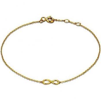 Isabel Bernard 14 Karat Gold Le Marais Fayenne Bracelet IB4-BFDG084 (Length: 16.50-18.50 cm)