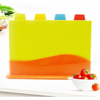 Bloc de Découpe avec Support et Couleurs