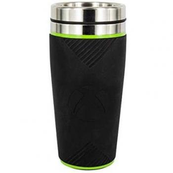 Microsoft Xbox Travel Mug Schwarz/Grün/Silber