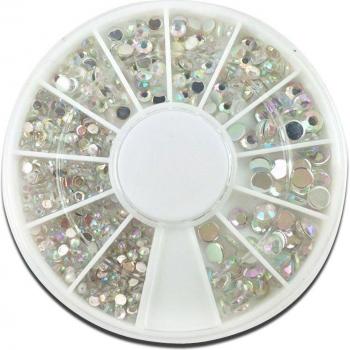 Mixed Flatback Acrylic Rhinestones for Decorations