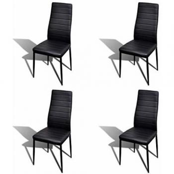 VidaXL Comedor Negrura Slim 4U